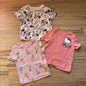 Disney & Hello Kitty T shirts